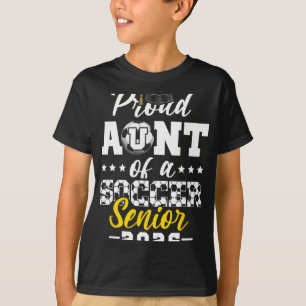 Camiseta Tia Orgulhosa de um Veterano de Futebol 2026 Prese