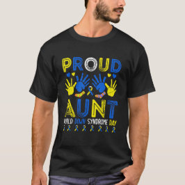 Camiseta Tia Orgulhosa Síndrome de Down, Conscientização da