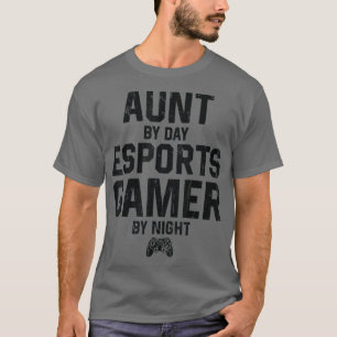 Camiseta Tia Por Dia Esporta Jogador Por NoiteESports