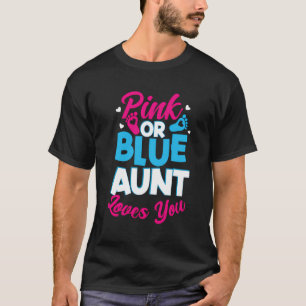 Camiseta Tia Rosa Ou Azul Te Ama Na Festa De Revolução De S
