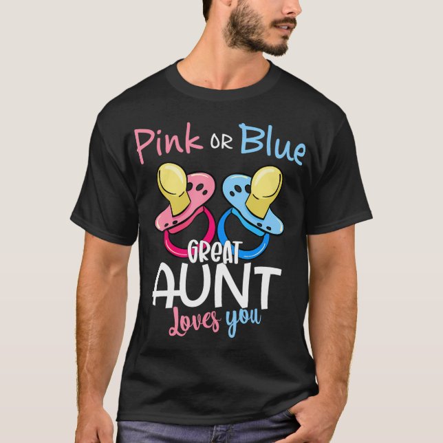Camiseta Tia Rosa Ou Excelente Azul Te Ama Rever Sexo Em (Frente)