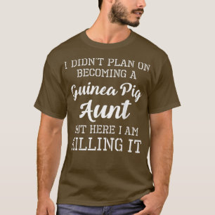 Camiseta Tia Roupa da Guiné-Porco - Tias Engraçadas Desi