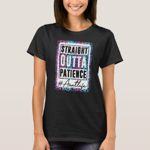 Camiseta Tia Sassy Leopard Bem Saindo Da Paciência Vida