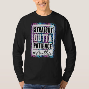 Camiseta Tia Sassy Totalmente Sem Paciência Leopardo Vida