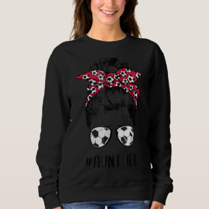 Camiseta Tia Soccer Vida Cabelo Maluco Cabelo Leopardo Mama