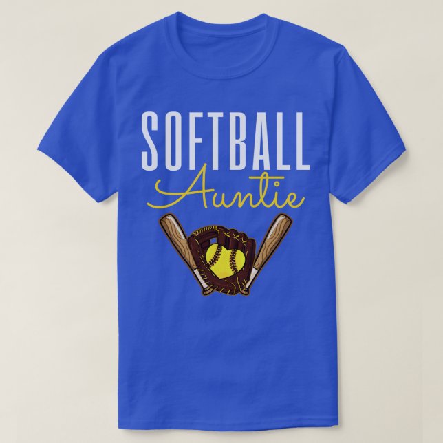 Camiseta Tia Softball (Frente do Design)