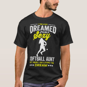 Camiseta Tia Softll Mulheres Jogador Softll Softll 