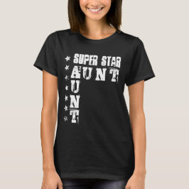 Camiseta TIA super da estrela com estrelas 6 do Grunge