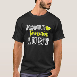 Camiseta Tia Tênis da Mulher Orgulhosa e Bonita Natal para