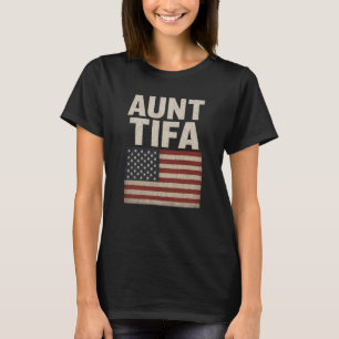 camiseta tia tifa, design engraçado da tia tifa, r