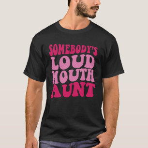 Camiseta Tia vintage de voz alta de alguém dizendo
