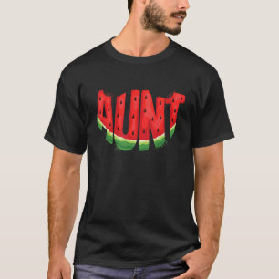 Camiseta Tia Watermelon, Família da Fruta de Verão, que se