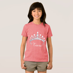 Camiseta Tiaro Prateado Rosa
