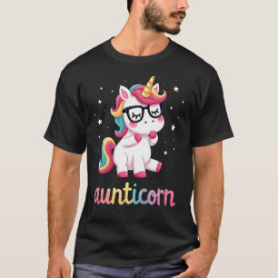 Camiseta Tiaunicórnio Tia Dançando Unicórnio Tia Tia Cristo