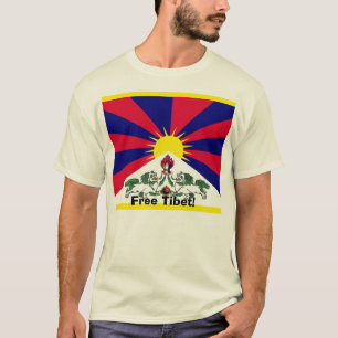 Camiseta Tibet livre!
