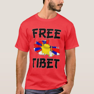 Camiseta tibet livre