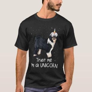 Camiseta Tibetan Terrier Acredita Em Mim Um Cão Unicórnio