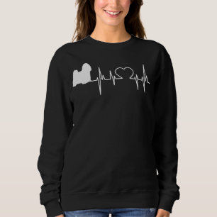 Camiseta Tibetan Terrier Dog Heartbeat