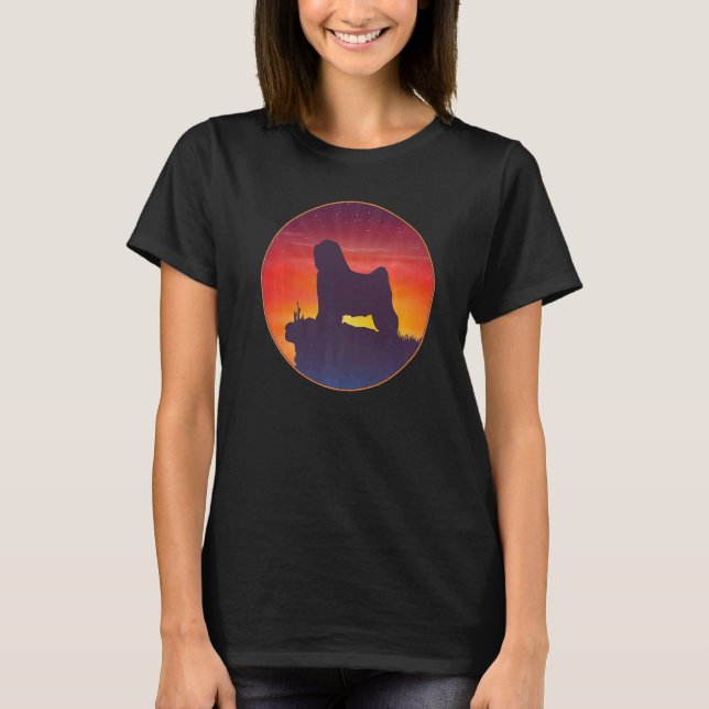 Camiseta Tibetano - Cachorro de Terrier Raça 1 (Frente)
