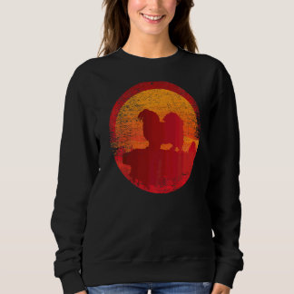 Camiseta Tibetano - Espanhol - Cachorro Retro Sunset