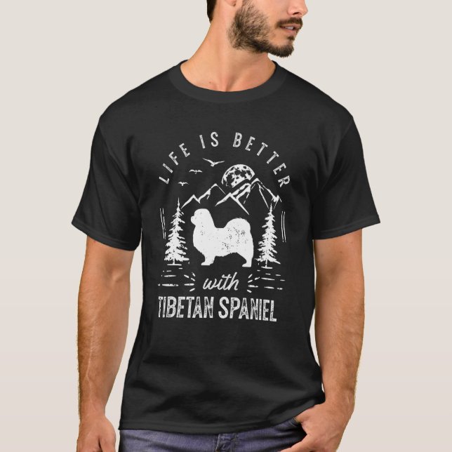 Camiseta Tibetano - Espanhol - Melhor Pai (Frente)