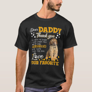 Camiseta Tibetano Mastiff Pai Obrigado Por Ser Meu