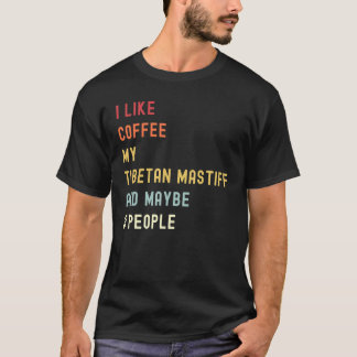 Camiseta Tibetano Mastiff Trô Cachão E Café