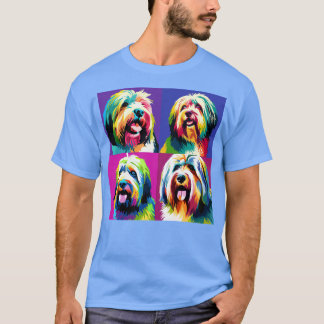 Camiseta Tibetano Terrier Art Dog Lover Gifts