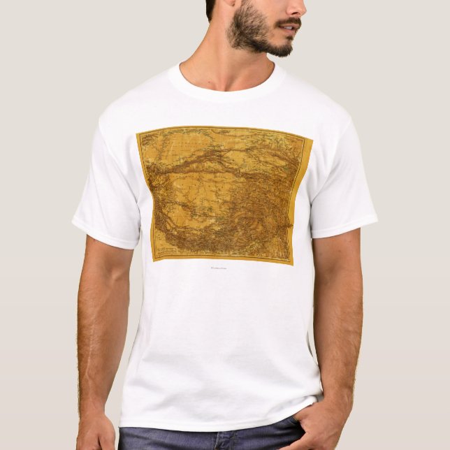 Camiseta TibetPanoramic MapTibet 2 (Frente)