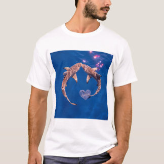 Camiseta Tiburones blancos enamorados