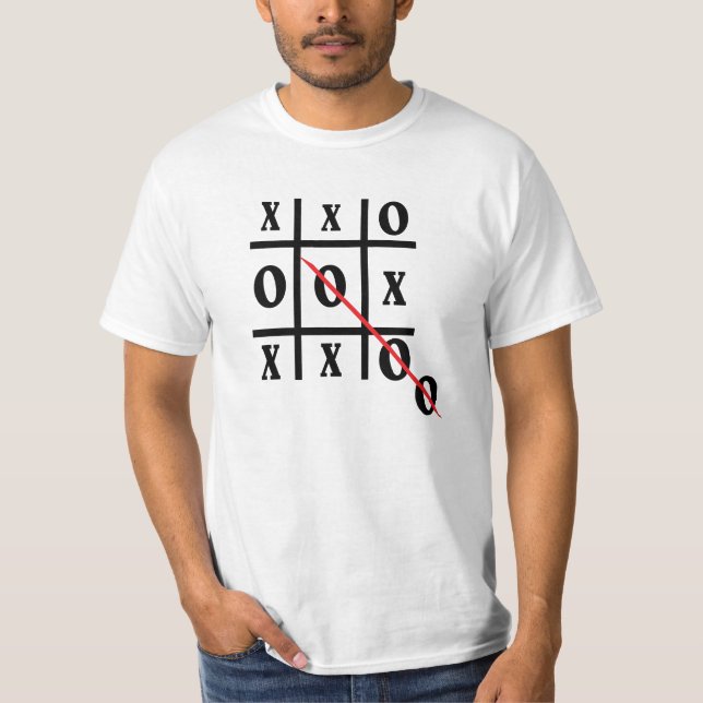 Camiseta Tic Tac Toe (Frente)