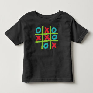 Camiseta Tic-tac-toe Noughts e Cruzes