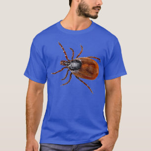 Camiseta Tick Arachnid Inseto Insect Engraçado Tee