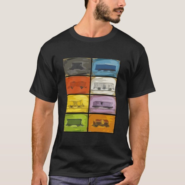 Camiseta Ticket to Ride Trains Classic (Frente)