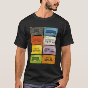 Camiseta Ticket to Ride Trains Classic