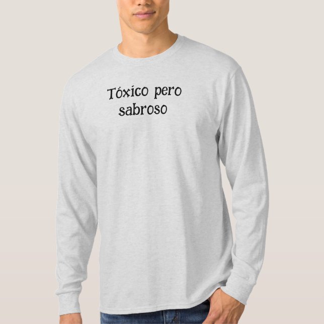 Camiseta Tico pero Sabroso - Meme Tee Mexicano (Frente)