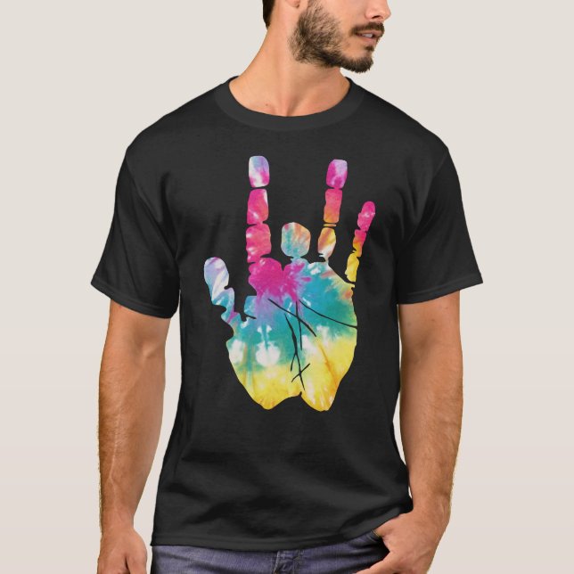 Camiseta Tie Die Jerry Hand Vintage (Frente)