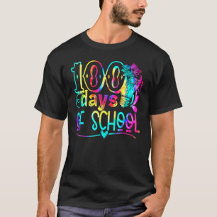 Camiseta Tie Dye 100 Dias Brighter Student Happy 100º Dia