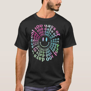 Camiseta Tie Dye 100 Dias De Professora 100º D