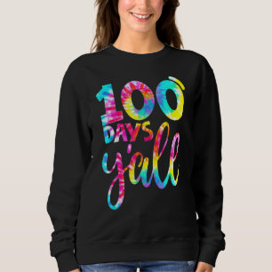 Camiseta Tie Dye 100 Dias 'Y'all Happy 100 Dias De Professo