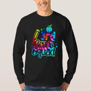 Camiseta Tie Dye 3rd Grade Squad De Volta Aos Professores K