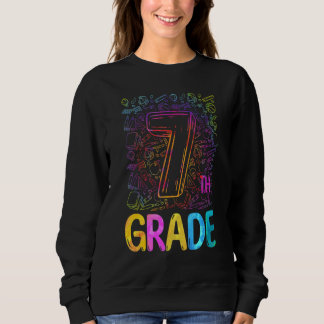 Camiseta Tie Dye 7th Grade Seventh Grade Teacher Back To Sc