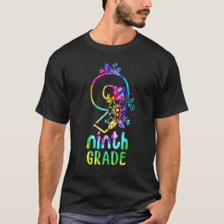 Camiseta Tie Dye 9th Ninth Grade Back To School Team Teache