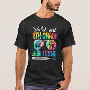 Camiseta Tie Dye Assista No 8º Ano Aqui Volto Para Sc