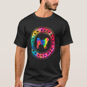 Camiseta Tie Dye Cachorro Causado Cachorro Cachorro Mamãe P