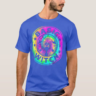 Camiseta Tie Dye da Bruxa Básica Engraçada