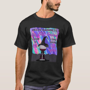 Camiseta Tie Dye Dark Meu Velho Amigo Eu Vim
