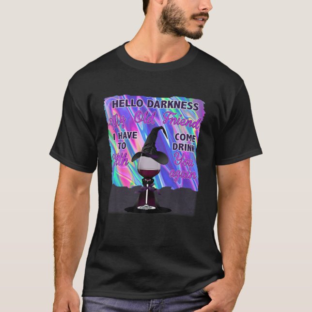 Camiseta Tie Dye Dark Meu Velho Amigo Eu Vim (Frente)