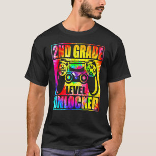 Camiseta Tie Dye de Video Game Desbloqueado para 2