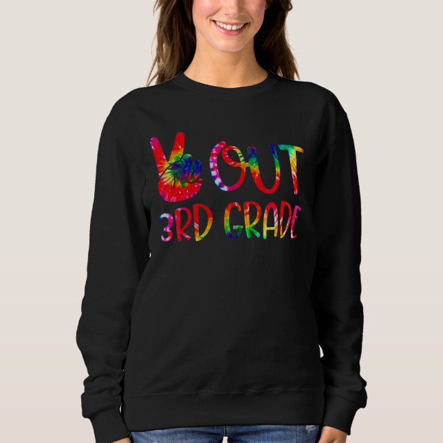 Camiseta Tie Dye do 3º ano do Peace Out (Frente)